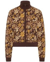 The Upside - Copacabana Margot Floral-Print Cardigan - Lyst