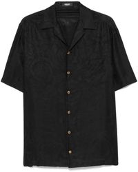 Versace - Hemd aus Barocco-Jacquard - Lyst