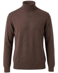 Altea - Roll-Neck Wool Sweater - Lyst