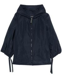 Max Mara - Hooded Drawstring-Cuff Coat - Lyst