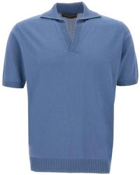 FILIPPO DE LAURENTIIS - Skipper Ribbed-Trim T-Shirt - Lyst