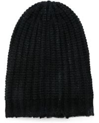 Avant Toi - Ribbed-Knit Beanie Hat - Lyst