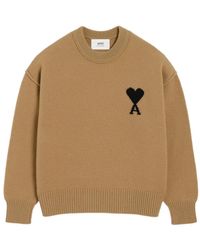 Ami Paris - Ami De Coeur Sweater - Lyst