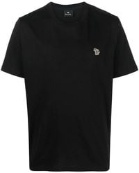 Paul Smith - Zebra Organic Cotton T-Shirt - Lyst