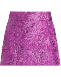 Dolce & Gabbana - Dna Mini-Rok Met Jacquard - Lyst