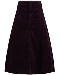 Polo Ralph Lauren - Corduroy A-Line Skirt - Lyst