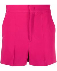 RED Valentino - High-Waisted Tailored Shorts - Lyst