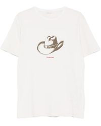 Sartoria Tramarossa - Hat-Graphic T-Shirt - Lyst