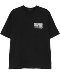 Willy Chavarria - Fashion Service Crew-Neck T-Shirt - Lyst