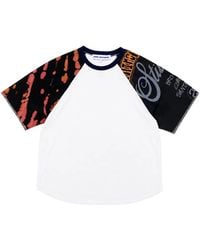 Stain Shade - Raglan-Sleeve Graphic-Print T-Shirt - Lyst