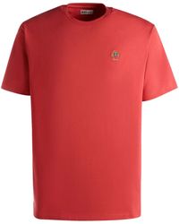 Bally - Logo-Embroidered Crew-Neck T-Shirt - Lyst