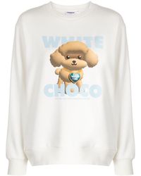 Chocoolate - Graphic-print Cotton Sweatshirt - Lyst