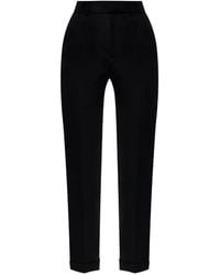 The Attico - Turn-Up Hem Trousers - Lyst