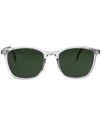 BOSS - Temple Logo Square-Frame Sunglasses - Lyst