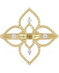Roberto Coin - Desert Flower Princess Ring Mit Diamanten - Lyst