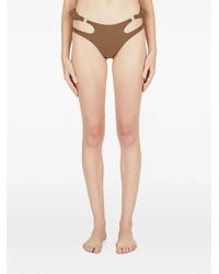 Entire studios - Cut-Out Padded-Strap Bikini Bottoms - Lyst