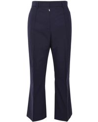 Lanvin - Flared Trousers - Lyst