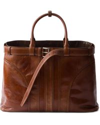 Prada - Handtasche Mit Schnalle - Lyst