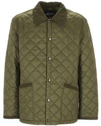 Husky - Quilted Corduroy-Collar Jacket - Lyst