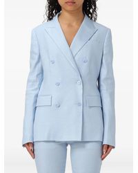 Dondup - Blazer À Boutonnière Croisée - Lyst