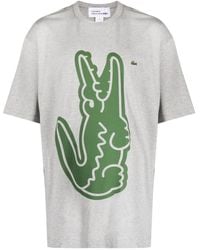 Comme des Garçons - X Lacoste Cotton T-Shirt - Lyst