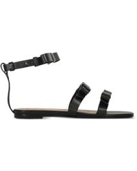 Red(V) - Bow-Detail Ankle-Strap Sandals - Lyst