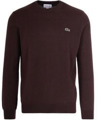 Lacoste - Felpa Girocollo - Lyst