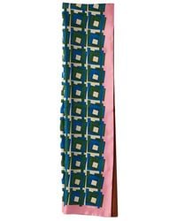 Miu Miu - Printed Silk Scarf - Lyst