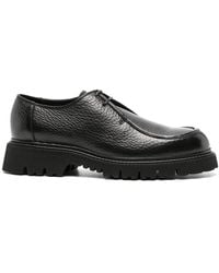 Doucal's - X Neil Barrett Chuncky Sole Leather Loafers - Lyst