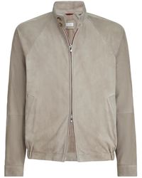 Brunello Cucinelli - Jacke aus Wildleder - Lyst
