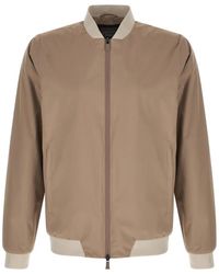 Herno - Chaqueta Bómber Con Cremallera - Lyst