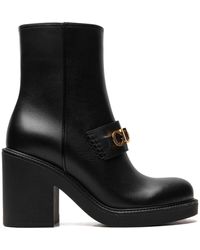 Gucci - Sleek Black Ankle Boots - Lyst