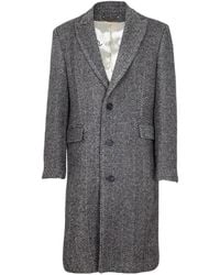 Golden Goose - Manteau À Simple Boutonnage - Lyst