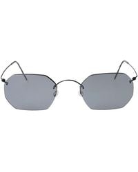 Lindberg - 81015 Geometric-Frame Sunglasses - Lyst