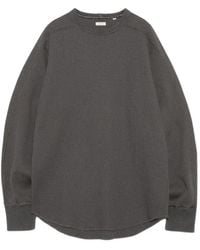 Nanamica - Waffle-Knit Crew-Neck Sweater - Lyst