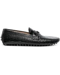 Roberto Cavalli - Loafer Mit Kroko-Effekt - Lyst