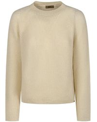 Herno - Sequin-Embellished Ribbed-Knit Sweater - Lyst