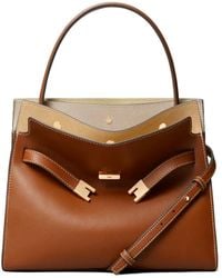 Tory Burch - Small Lee Radziwill Double Bag - Lyst