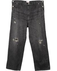 KAMIYA - Vaqueros con efecto envejecido - Lyst