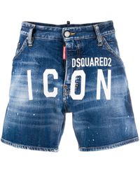 dsquared jean shorts mens