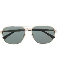 Gucci - Pilot-frame Tinted Sunglasses - Lyst