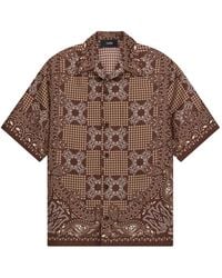Amiri - Ma Check Camp Overhemd - Lyst