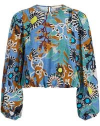 Marie Oliver - Top Hallie Con Maniche A Palloncino - Lyst