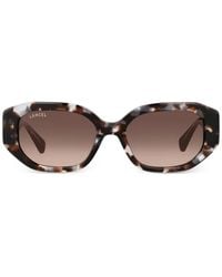 Lancel - Lunettes De Soleil Cassie À Monture Géométrique - Lyst
