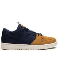 Nike - Sb Dunk Low Midnight/Desert Ochre Sneakers - Lyst