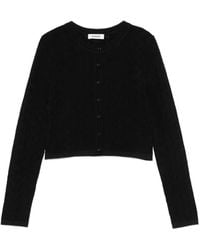 Sandro - Button Cropped Cardigan - Lyst