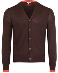 Loewe - Buttoned V-Neck Cardigan - Lyst