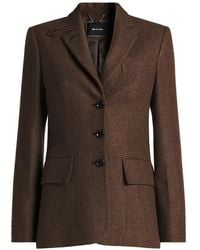 Kiton - Single-Breasted Notch-Lapels Blazer - Lyst