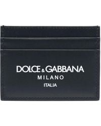 Dolce & Gabbana - Dolce & Gabbana Milan Dg Printed Card Holder Accessories - Lyst