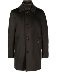 Moorer - Cappotto Monopetto Con Revers A Lancia - Lyst